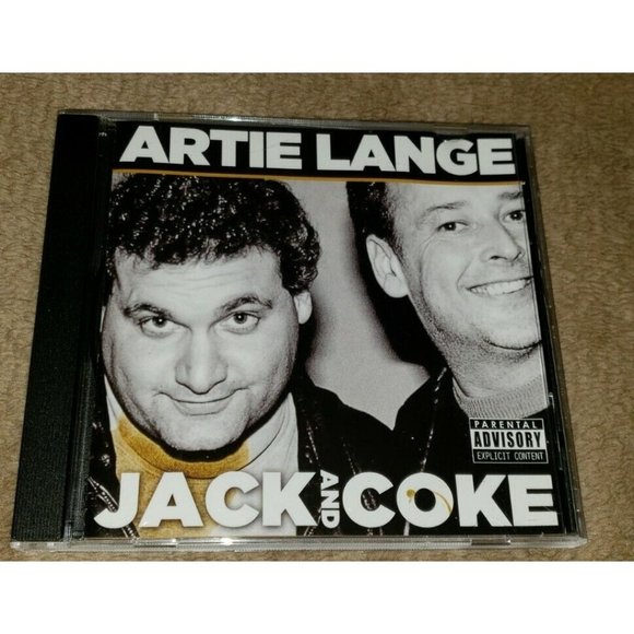 ARTIE LANGE cd JACK AND COKE compact disc howard stern - Picture 1 of 10
